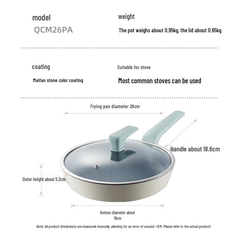 COOKER KING 26cm Non-stick Frying Pan