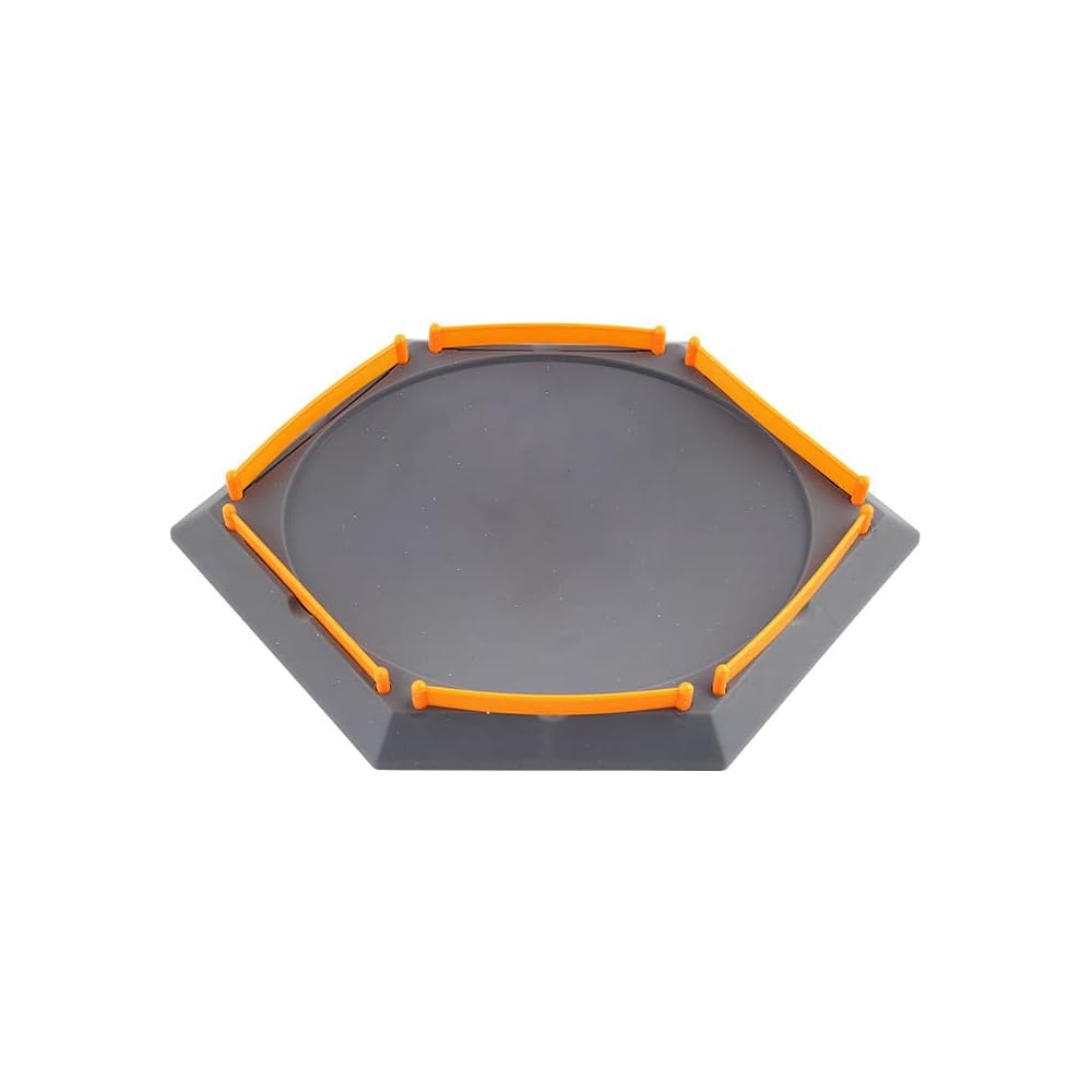 Beyblade Burst Rise Vortex Climb Battle Arena Set Hexagonal Gray Game with Battling Tops