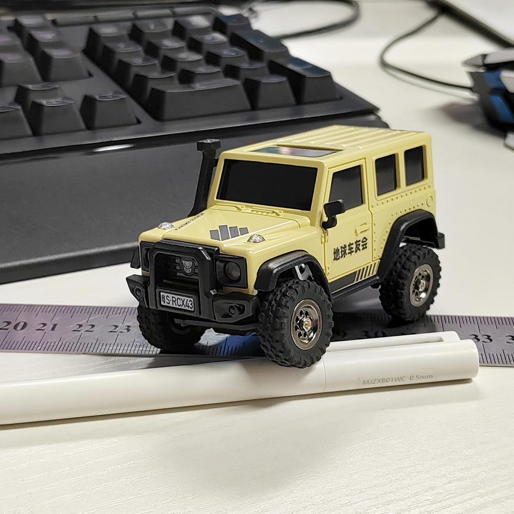 2026 X43 1:43 Mini Crawler RC Car Simulation Full Time 2.4G Hz 4-wheel Drive Climbing Vehicle Toy Remote Control Toys RTR Kit for Kids and Adults Toys