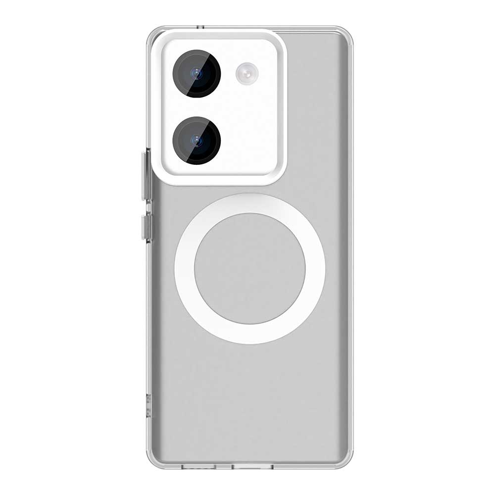 Magsafe Matte Phone Case For Vivo Y200 Pro 5G Magnetic Wireless Charging For Vivo Y200 Pro Shockproof Cover
