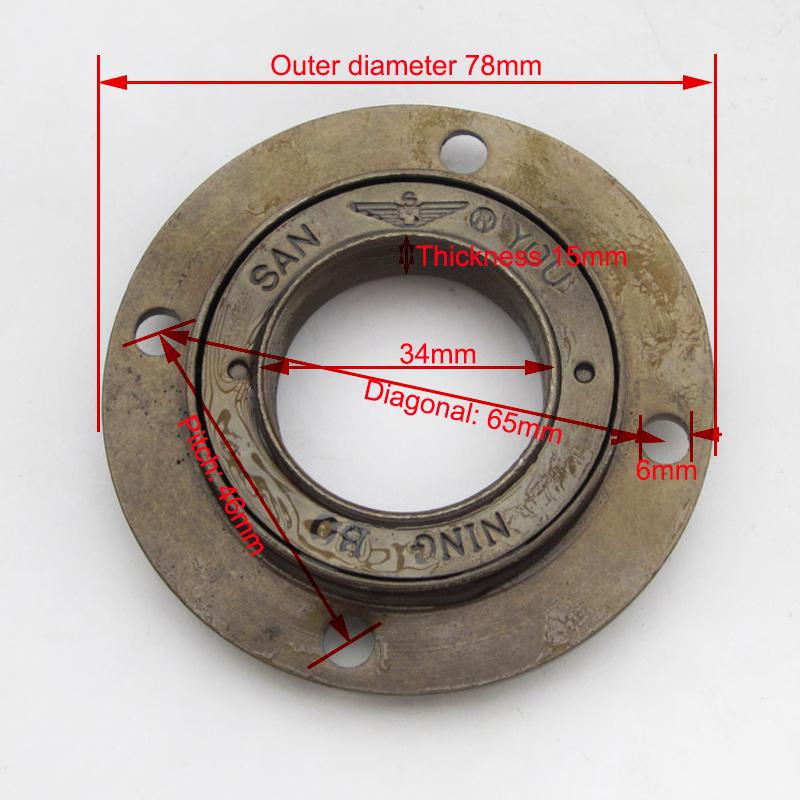 Sprocket Freewheel 78mm for Electric Scooters Razor Rear Wheel Free Wheel Clutch Bearing Replacement