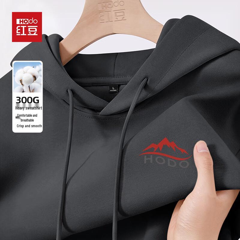 Hodo Men s Japanese Style Heavyweight Cotton Blend Hoodie L