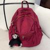 2025 new backpack women's backpack versatile mommy nylon outdoor travel light commuter small backpack