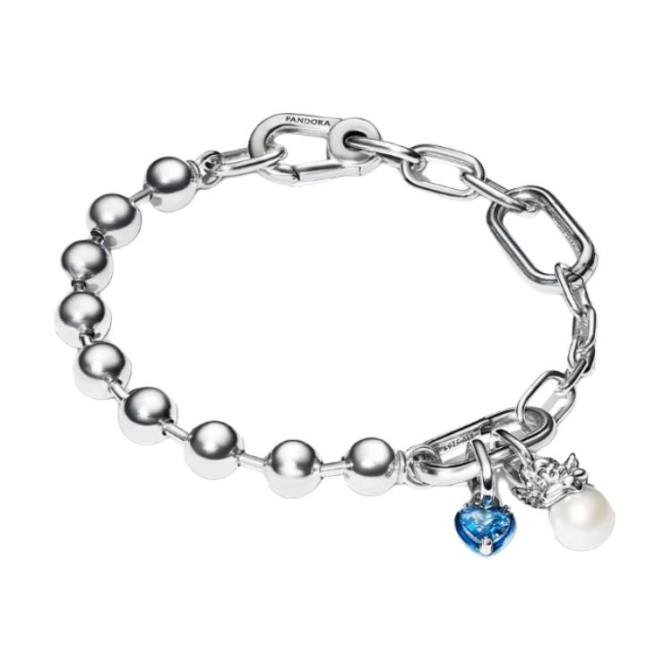 

Pandora Design Pattern 925 Silver Bracelet Women bracelets ZT3025 Box,17