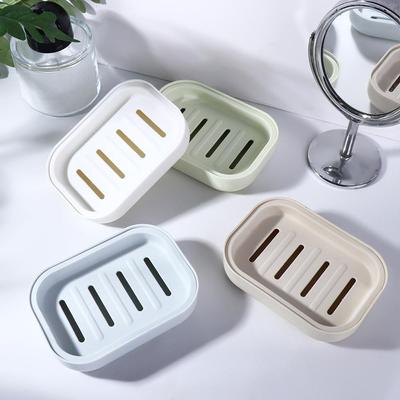Bathroom Accessories Kitchen Sponge Tray For Home Shower Drain Rack Soap Case Soap Box Soap Dish