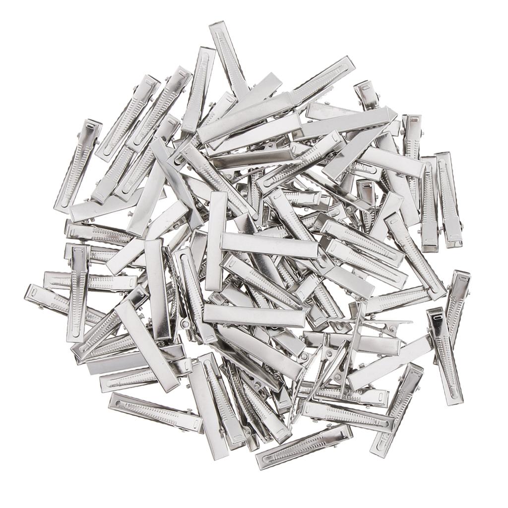 200x Hairdressing Duck Bill Alligator Clips Clip Hair Salon