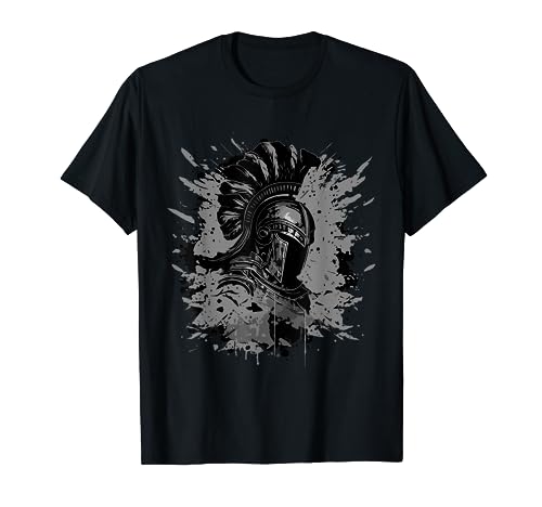 Spartan Warrior Workout Fighter Gladiator Helmet Success T-Shirt