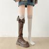 Fashion Autumn Winter Platform Thick Bottom Women Long Boots Fashion Female Casual Over The Knee High Booties