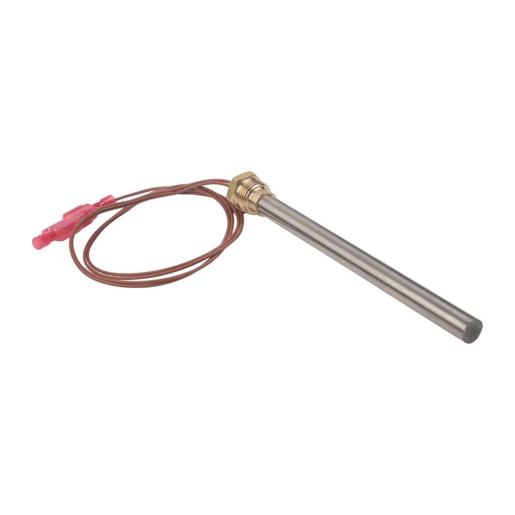 250W 230V Pelletkessel Zündstab Edelstahl 10mm x 150mm mit 3/8 Zoll Gewinde und 500mm Kabel für Rika Memo Visio