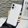 Shockproof Clear Glitter Phone Case for Iphone 17 Pro Max Air 16E 16 E 15 Plus 14 Pro 13 12 11 17Pro Women Girls Phone Cover Accessories