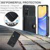 Für Samsung Galaxy A15 4G/5G Hülle Kartenhalter Abnehmbare Leder+TPU Handyhülle