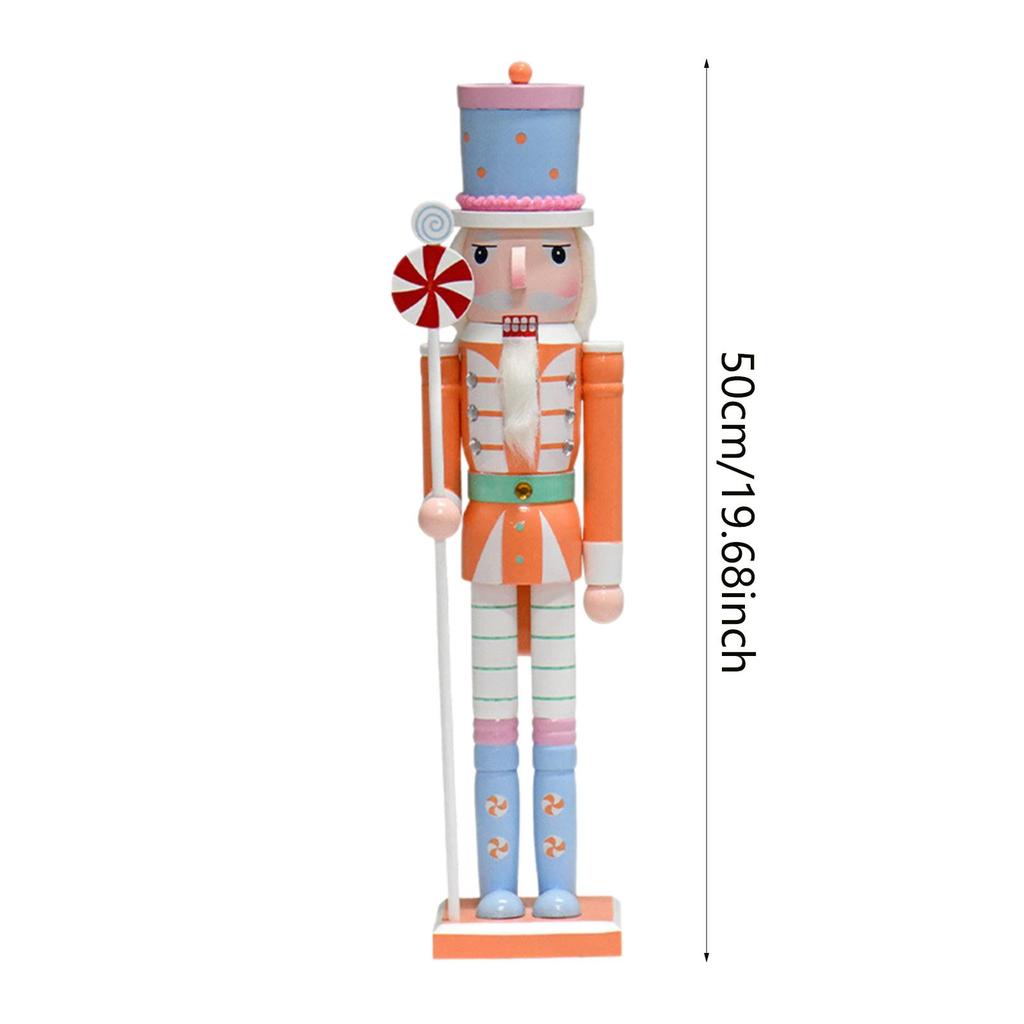 Nussknacker Figur Weihnachten Nussknacker Figur Tischmittelstück Weihnachtsdekoration Holz Nussknacker für Geburtstag Zuhause Weihnachten