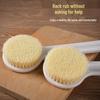 Exfolierande Ryggskrubb med Mjuk Borst & Lera-borttagare för Män & Kvinnor, Badborste med Långt Handtag