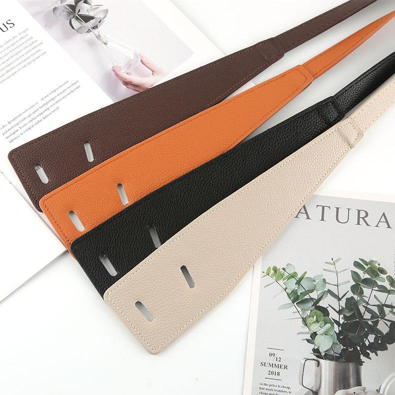 Coat Belt Women'S Wide Decorative Elastic With Sweater Waist Suit Outer Waist Seal Black