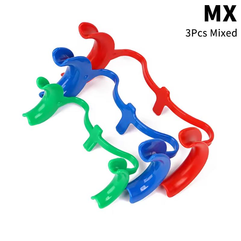 

3 шт. Стоматологический М-образный роторасширитель S/M/L Ретрактор для губ и щек Внутриротовые ретракторы Одноразовый инструмент для отбеливания зубов