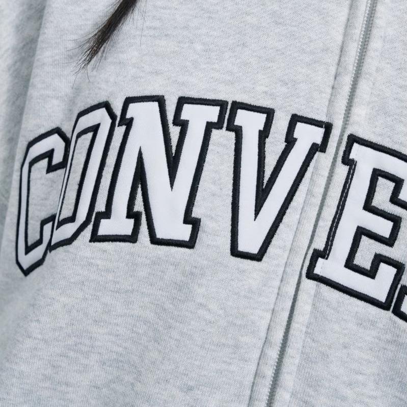 New Converse Jackets Coats Men's Gray 10027083-A04