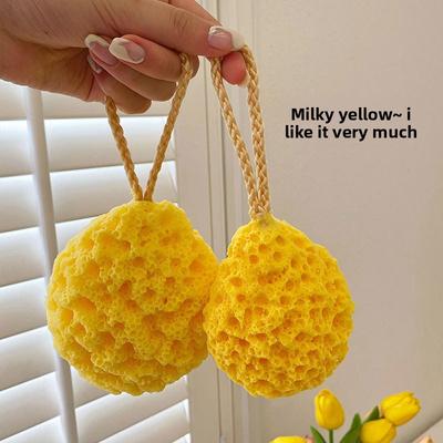 Honeycomb Bath Ball, Super Soft Sponge, Children's Cute Bath, Foaming Bath Flower, Scrub