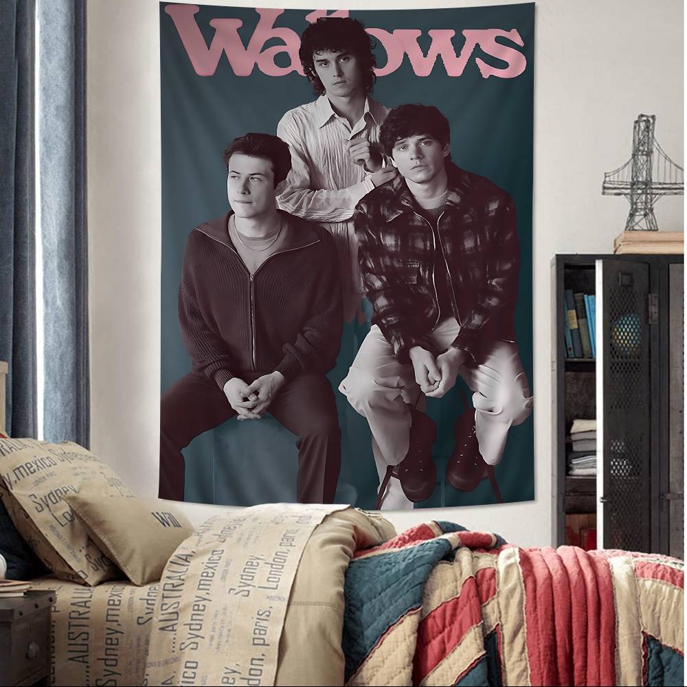 

WWallows Cartoon Tapestry Bohemian Wall Tapestries Mandala Home Decor 74x94cm(29x37in)
