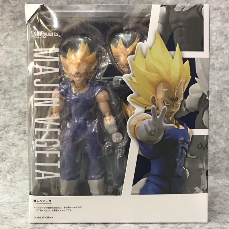 Figurine d'action 16cm Dragon Ball Super Saiyan 3 Goku SHF Anime Mobile PVC Poupée de Collection Figurine Kakarotto Son Goku Modèle Jouets