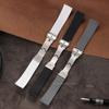 Silicone Rubber Watch Strap Quick Release Band for Seiko Watch Deployment Buckle 18mm 20mm 22mm 24mm Universal Replacement Strap