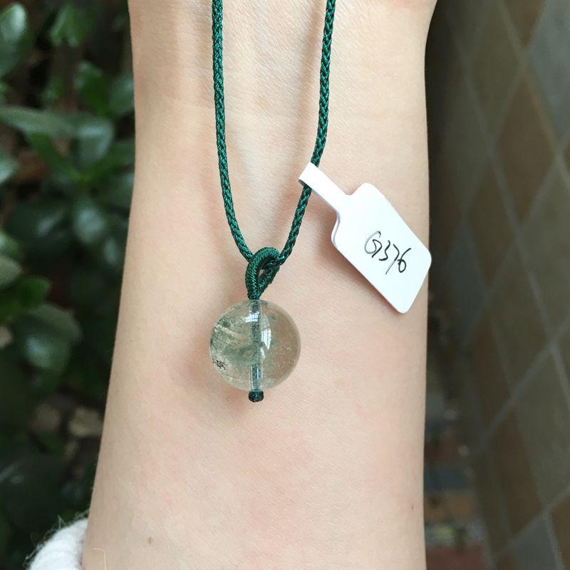 

Натуральные кристаллы хлорита Рог изобилия Многослойные хрустальные переливные бусины White(G516 transfer beads (diameter 13.6mm))