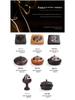 Ebony Large Wooden Sandalwood Incense Burner | Indoor Auspicious Clouds Agarwood Holder | Creative Tea Ceremony Ornament