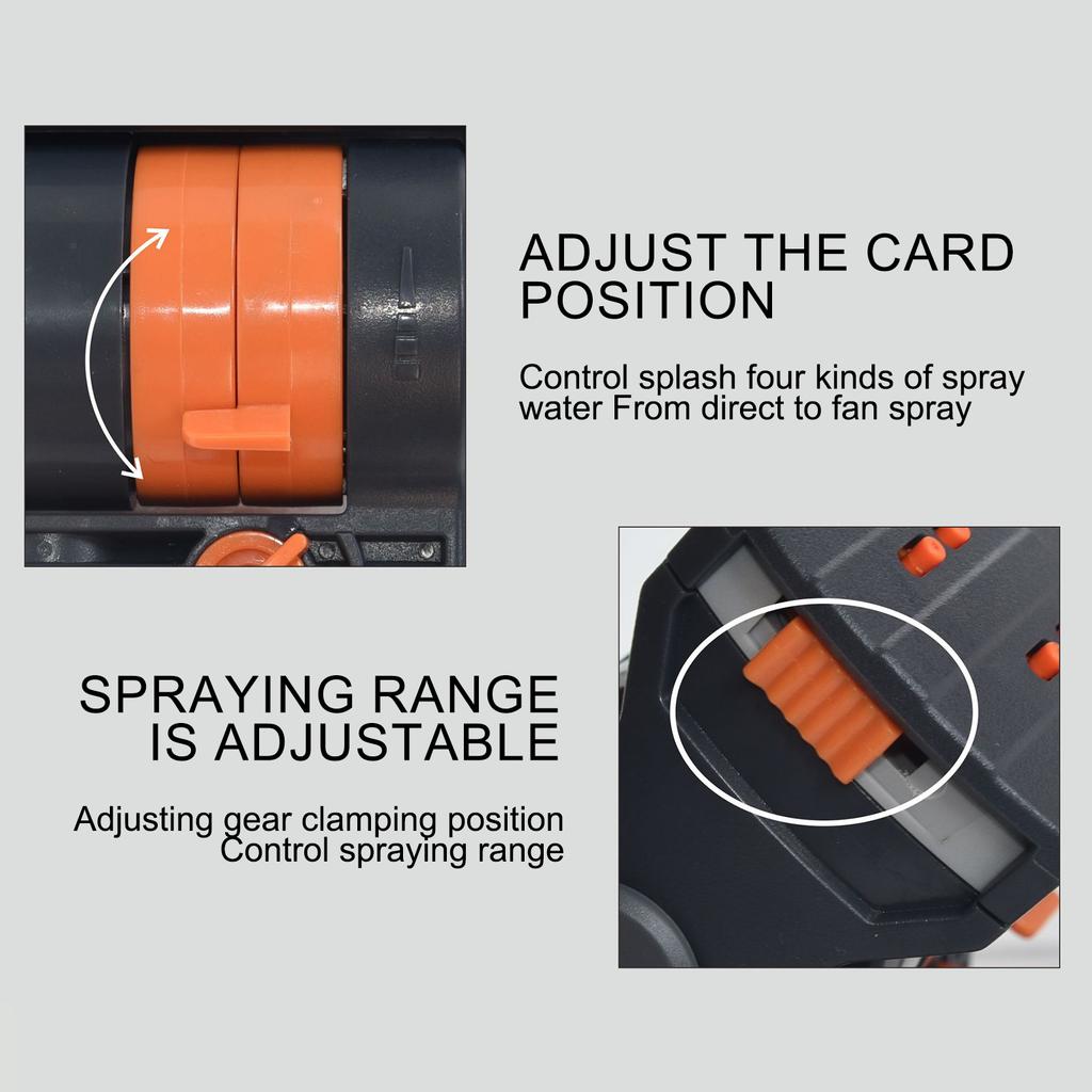 Automatic Garden Sprinkler Adjustable Water Sprinkler Gardening Tools for Home Outdoor Swing Gardening Irrigation System