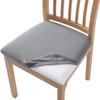Chair Cover Universal All Year Round Solid Color Minimalist New Thickened Chair Cushion Cover Elastic Restaurant Home Use
