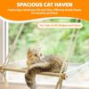 10KG Window Cat Hammock Suction Cup Hanging Large Cat Hammock Bed Wooden Sleep Kitten Hammocks Cats Climbing Frame Supplies