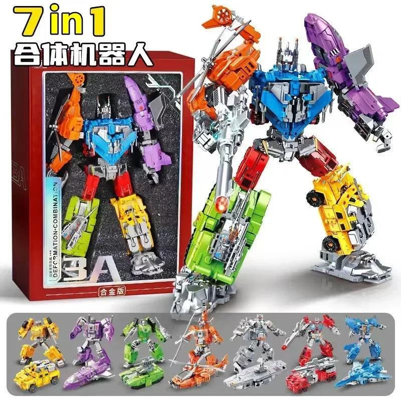 Transformation Bruticus 7 In 1 Figure Toy Defo Rmation Squad Action Figures Bimorphic Deformation Figurine Collection Toys Gifts