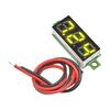 0.28 Inch 0.28" 2 / 3 Wires Digital Voltmeter Blue/Red/Green/Yellow LED Display DC 0-100V DC 3.7-30V LED Panel Voltage Meter