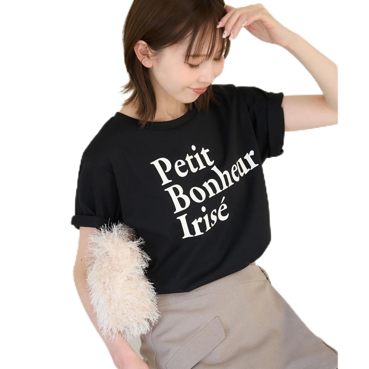 

ROPE PICNIC RENU Logo Touch Black Size 38 T-Shirt/Cooling (01)