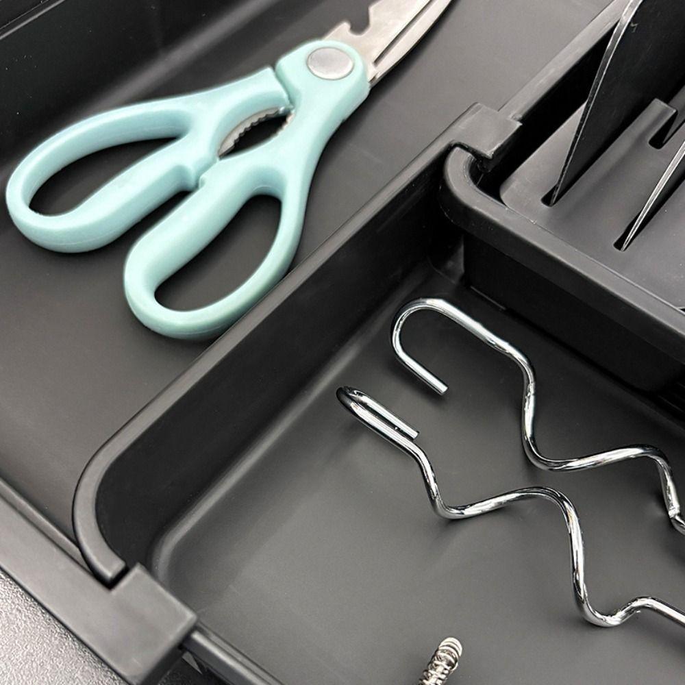 Scalable Kitchen Drawer Organizer Movable Partition Expandable Utensil Tray  Home