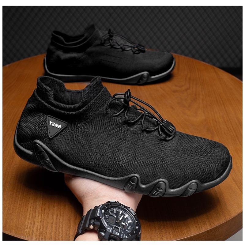 Men's Shoes 2025 Summer New Trend Fashion Breathable Running Sports Casual Shoes Thick Sole Men's Tennis Outdoor Casual Shoes