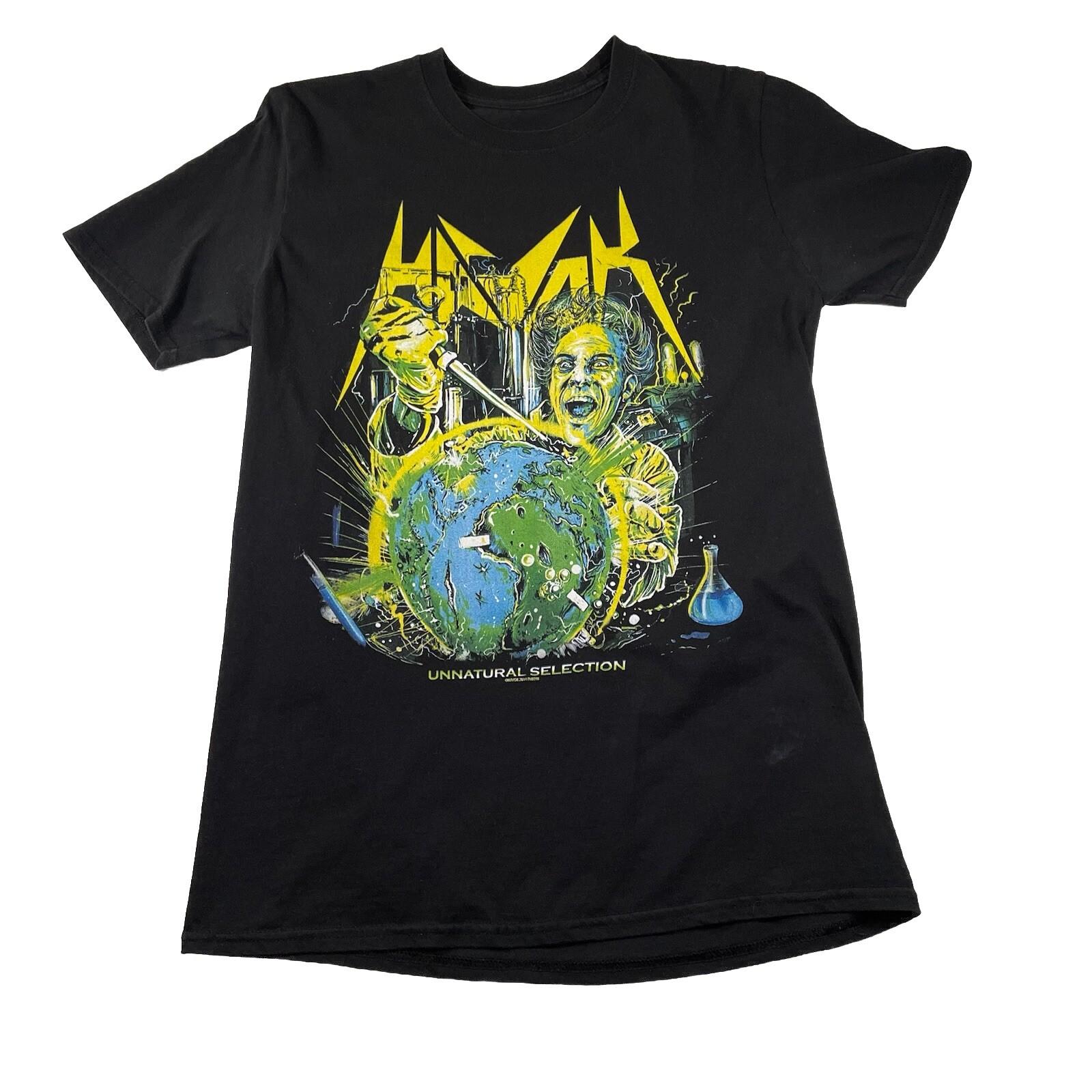 Havok Unnatural Selection Fits M Graphic Print 2014 Metal Rock Music Black Unisex T-Shirt S