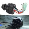 Boat Ignition Key Switch Set 353‑76020‑3 Remote Control Box Ignition Switch Replacement for Tohatsu RC5A RC5B RC5C RC5E RC5F