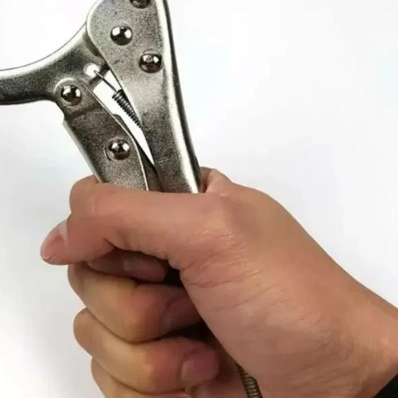 Adjustable Oil Filter Wrench Pliers Tool Universal Fit for Car Motorcycle Engine Maintenance Oil Filter Removal Installation Kit