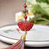 Natural Raw Cinnabar Emperor Sand Fortune Phone Charm
