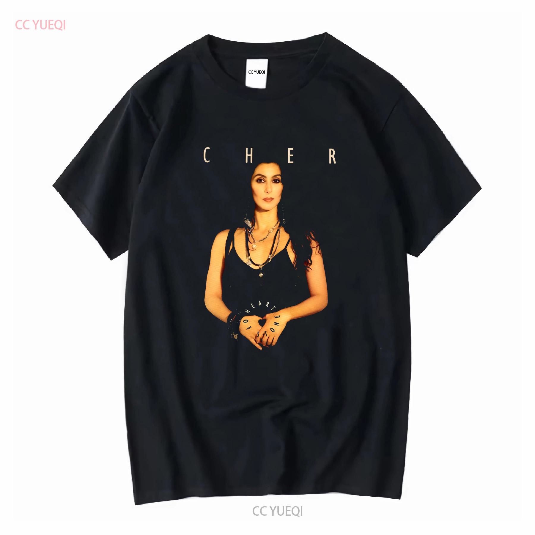 

Rare Cher Heart Of Stone 1989 Funny Men S 5XL T Shirt 1HN869 vintage Washed Soft graphic Unisex streetwear Versatile fashion 4XL
