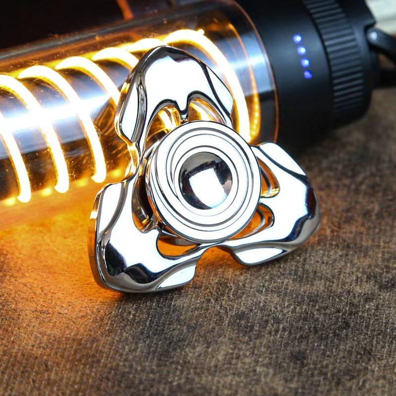 Three-Leaf Fidget Spinner Fidget Spinning Toy Adult ADHD Anti-Anxiety Fidget Toy Office Stress Relief Fidget Spinner Adult Gifts