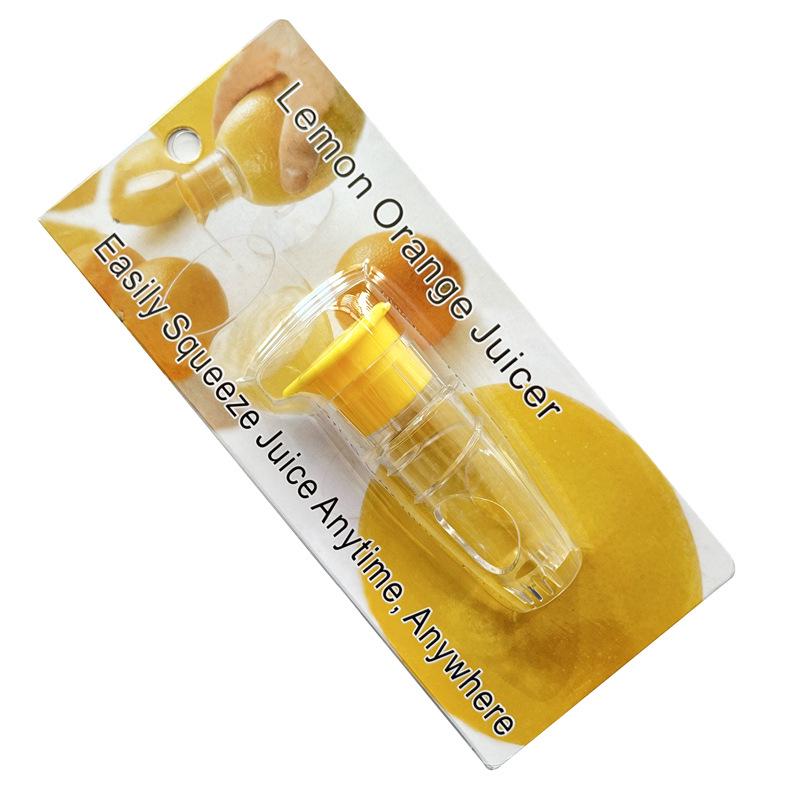 Compact Citrus Juicer: Portable Lemon & Orange Spiral Press