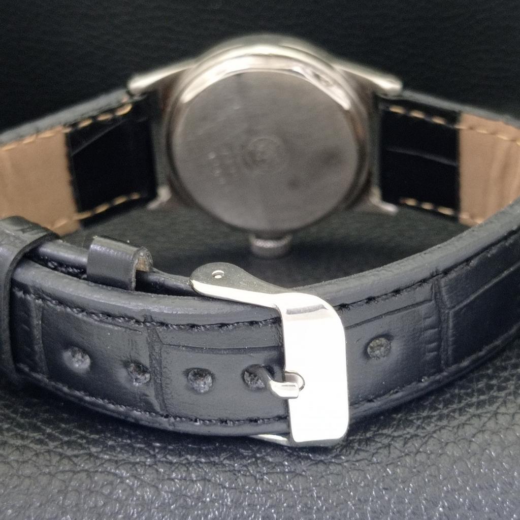 SWISS VINTAGE WEST END WATCH CO HAND-WINDING BOY BLACK DIAL WATCH A701973-1 R207-a701973