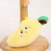 Watermelon Apple Eggplant Garlic Carrot Plush Keychain For Girls Accessory Bag