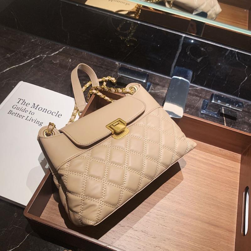 Rautenmuster Kette kleine Tasche Damentasche neu trendige Mode vielseitige Umhängetasche Damen Schulter Achseltasche