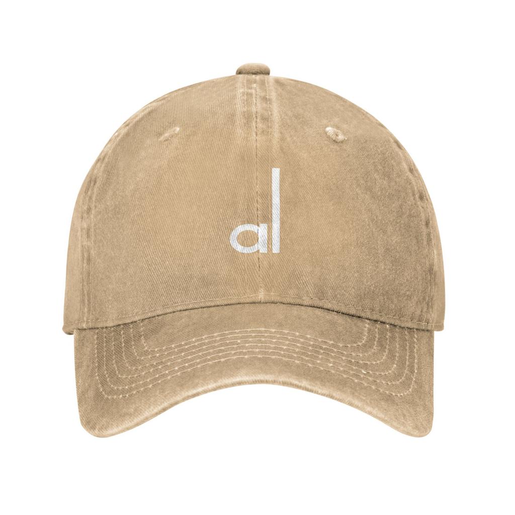 Washed Baseball Cap AL Letter Trendy Brand Spring Trucker Hat For Female Male  Fashion Running Hippie Sun Baseball Caps
