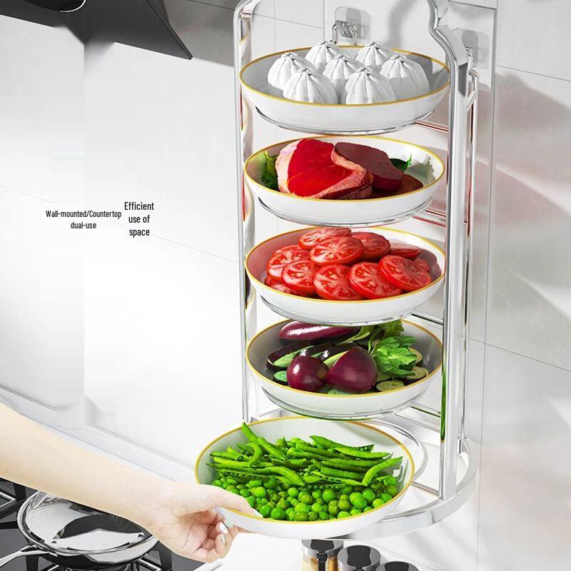 304 Stainless Steel Multi-Layer Kitchen Prep Rack