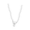 Korean-Style Luxury Bow Pearl Clavicle Necklace - Versatile & Elegant Women's Accessory