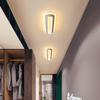Moderní LED stropní svítidla pro obývací pokoj Ložnice Chodba pracovny Bílá Černá Barva Stropní svítidlo pro přisazenou montáž
