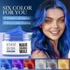 13 Farben Haarfarbenwachs 50g DIY Haare gefärbte Paste Leicht auswaschbare Farbe zum Färben von Augenbrauen und Bart Temporäre Haarfarbencreme