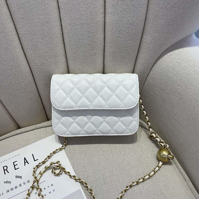 

2021 Міні Золота Бісерна Діамантова Сумка на Плече/Пояс - Маленька Сумка-Месенджер на Ланцюжку для Губної Помади для Жінок